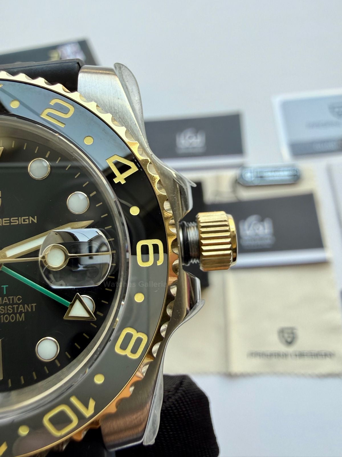 Pagani Design PD1662 GMT Master II Zombie Silicon Edition V6 in Pakistan – Automatic GMT Luxury Men’s Watch with Sapphire Crystal & Rotating Bezel