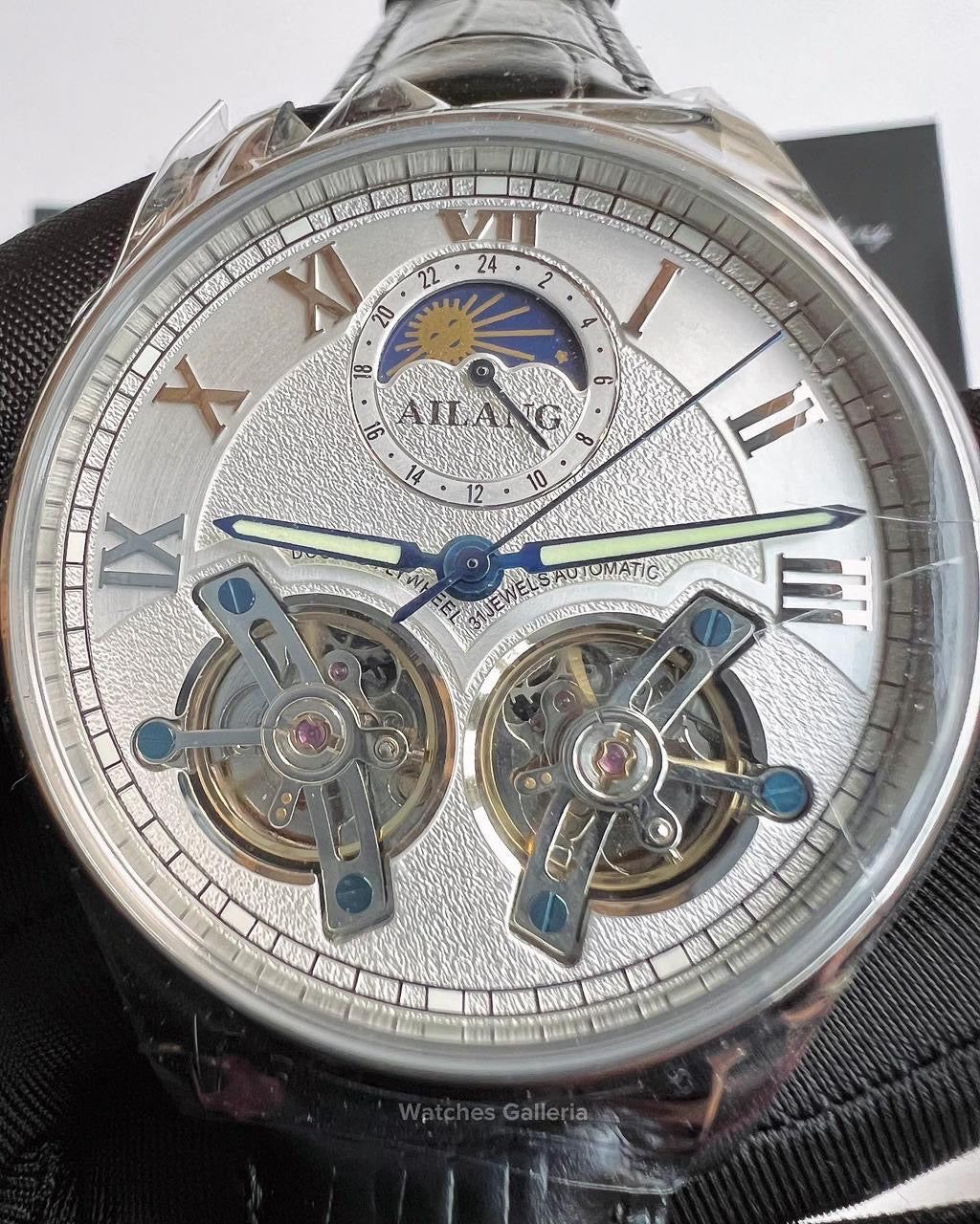 Ailang Double Flywheel Automatic (White/Black) AL8822