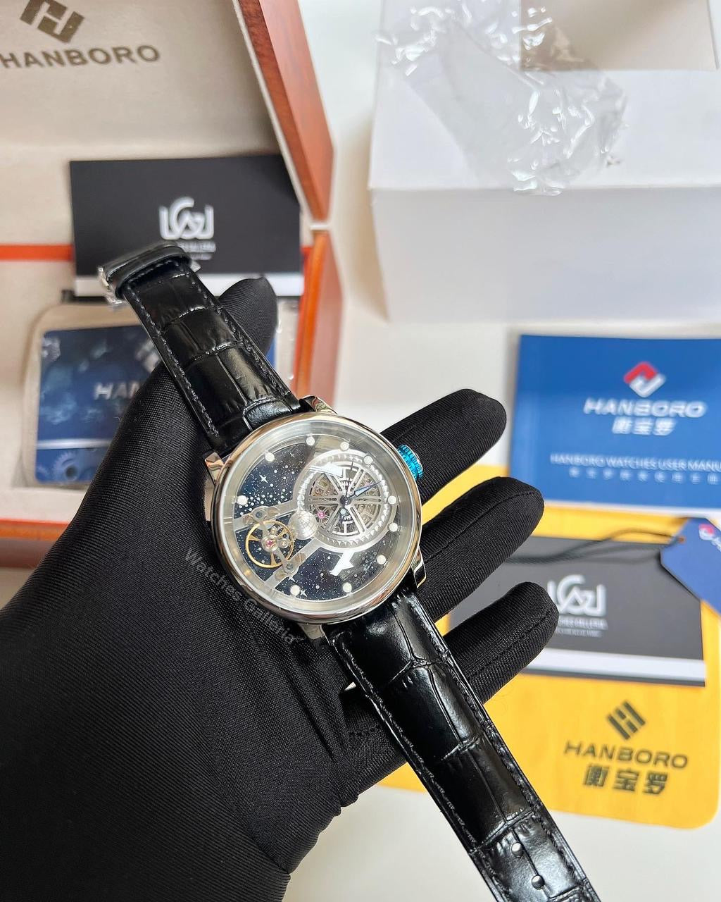 Hanboro Astronomia Automatic (Black Silver) SPR968 (Limited Edition)