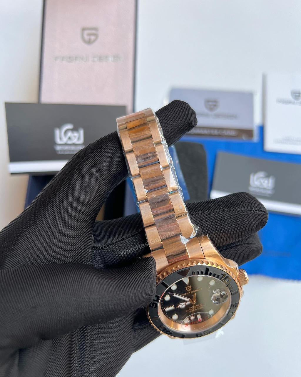 Pagani Design YachtMaster Automatic (Rose Gold) PD1651 (Special Edition)