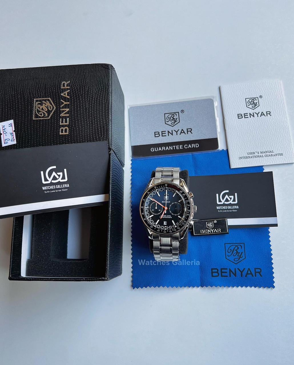 Benyar Black Bay Chronograph Quartz (Blue) BY5194