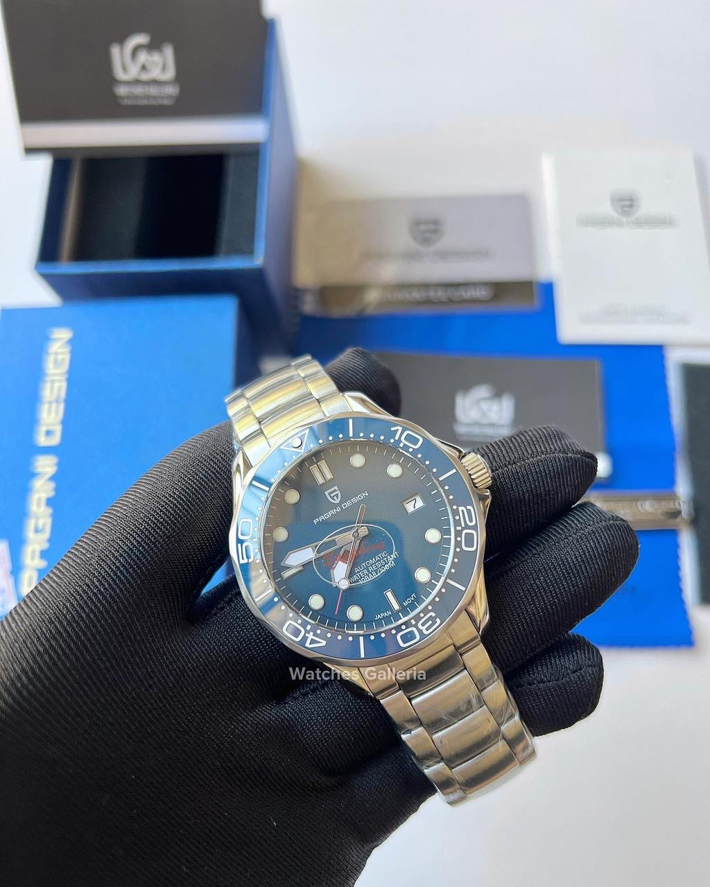 Pagani Design Seamaster James Bond Automatic (Blue) PD1667