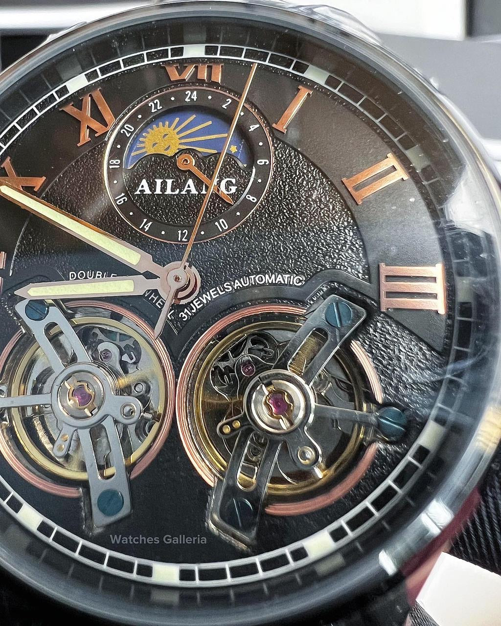 Ailang Double Flywheel Automatic (All Black) AL8822