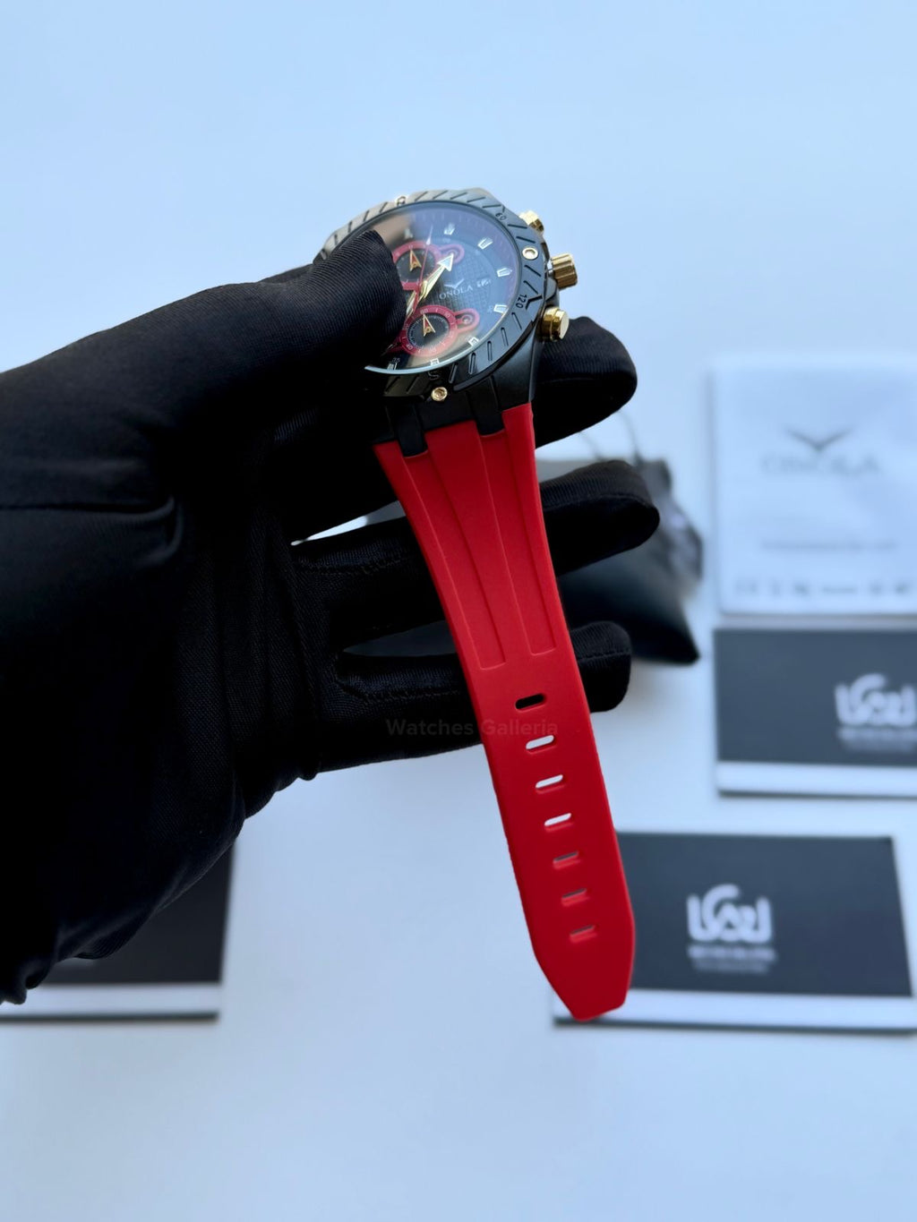 Onola 6857 Offshore Chronograph Red 46mm Quartz – Royal Oak Offshore Design