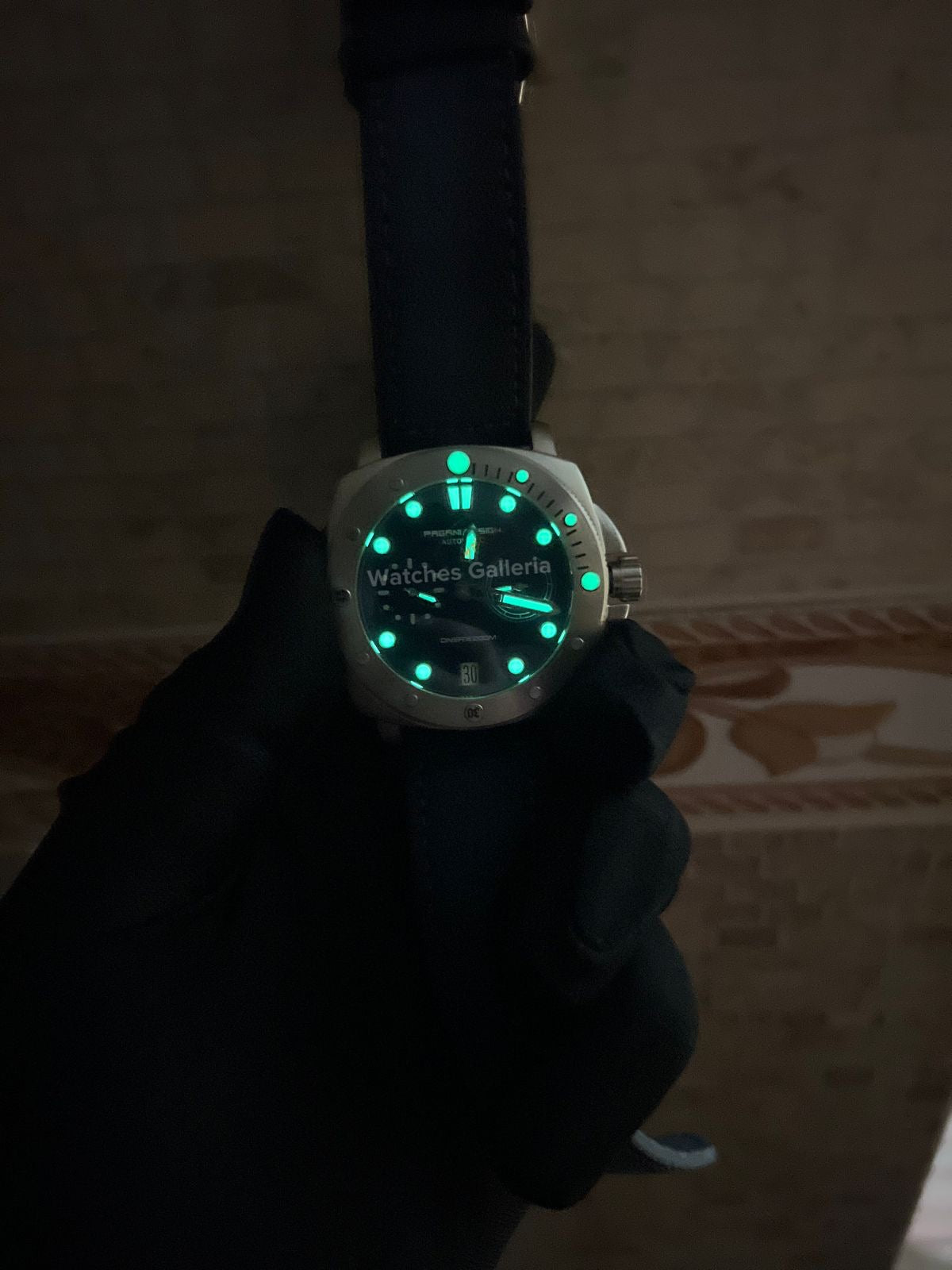Pagani Design Submersible Automatic Divers Watch (Blue) PD1767 Watches Galleria