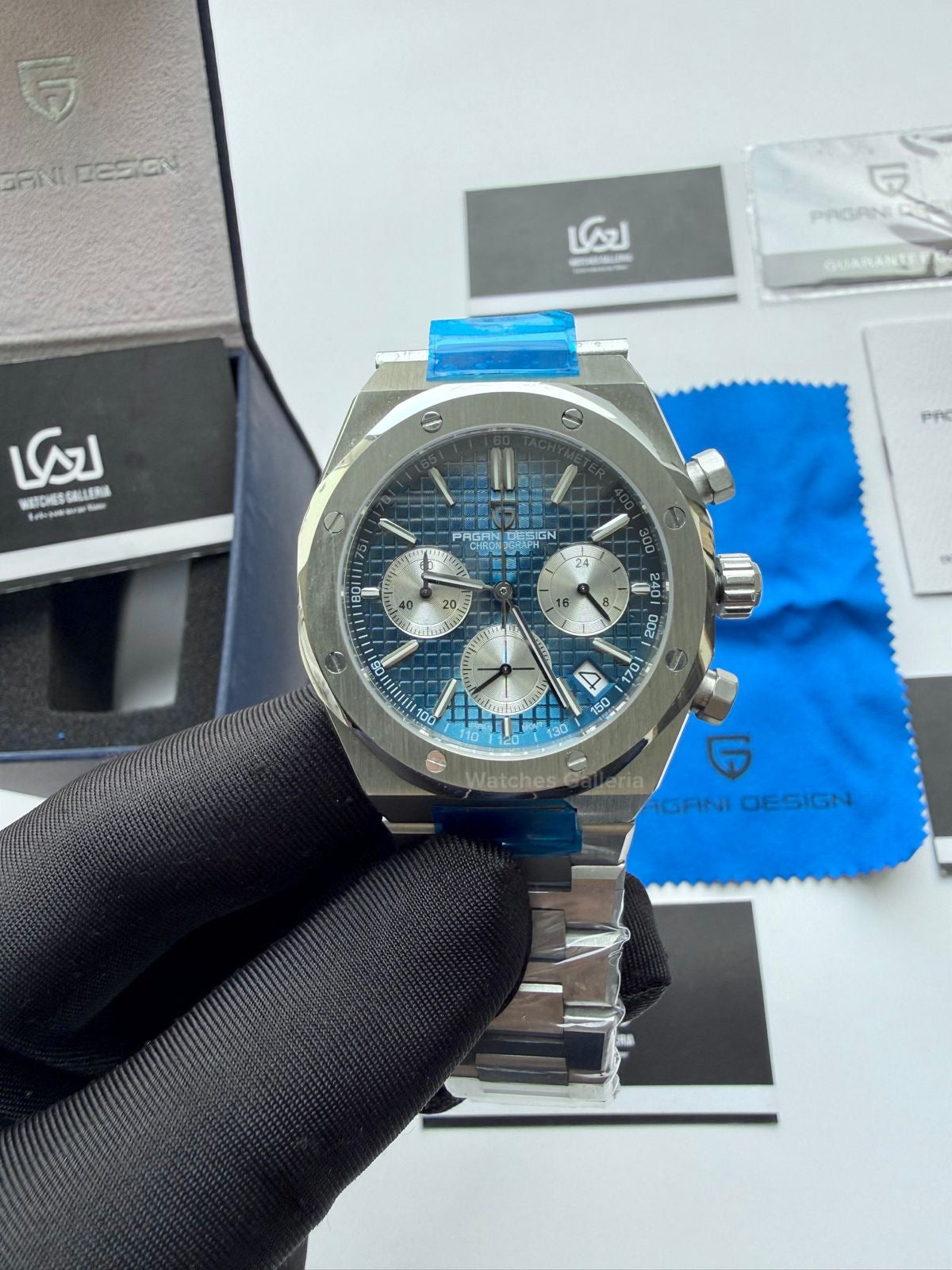 Pagani Design PD1707 Royal Oak Chronograph (Black Dial) Pagani Design Pakistan