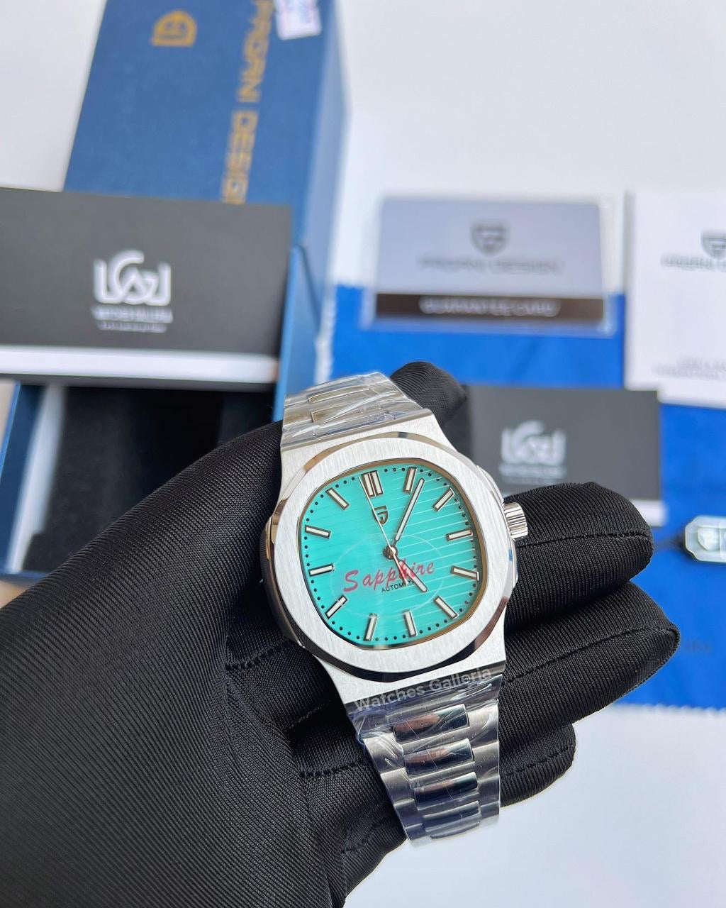Pagani Design Nautilus Automatic (Tifanny Blue) PD1728