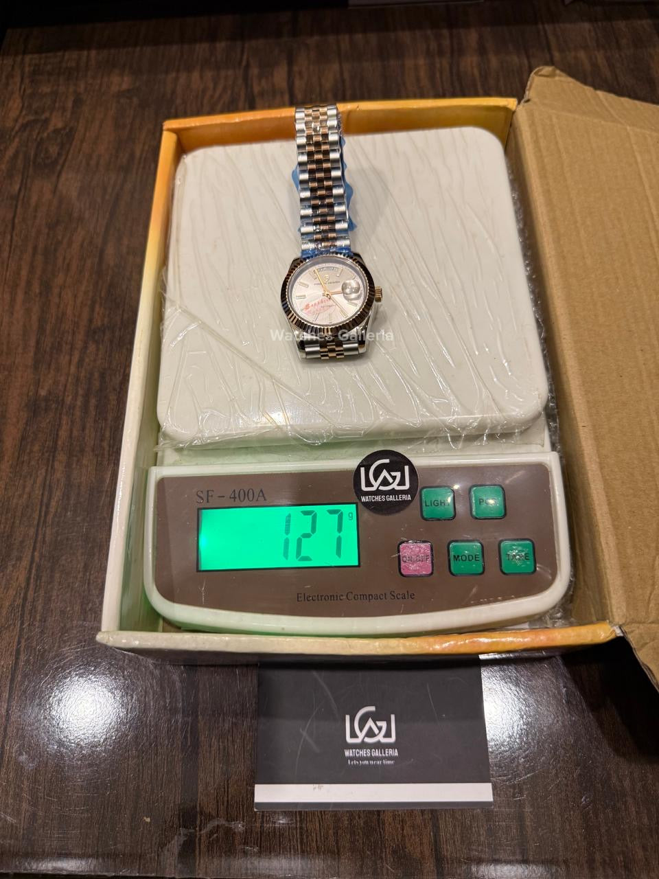 Pagani Design PD1752 Date Day Automatic (Two Tone Silver) New Release Pagani Design in Pakistan