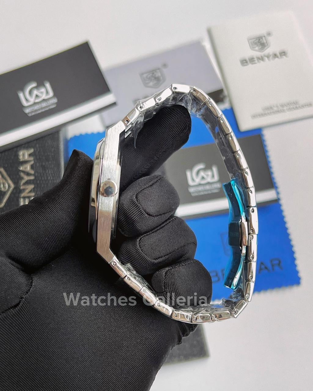 Benyar Royal Oak V1 Quartz (Blue) BY5156