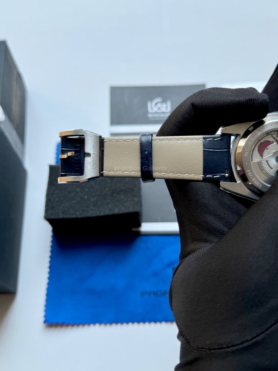 Pagani Design PD1888 Sky Dweller Blue Leather Automatic GMT Watch for Men Sapphire Crystal Original Pagani Design Watch Pakistan