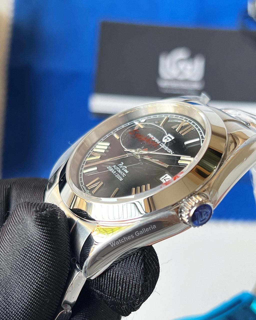 Pagani Design Oyster Date Roman Automatic (Black) PD1691