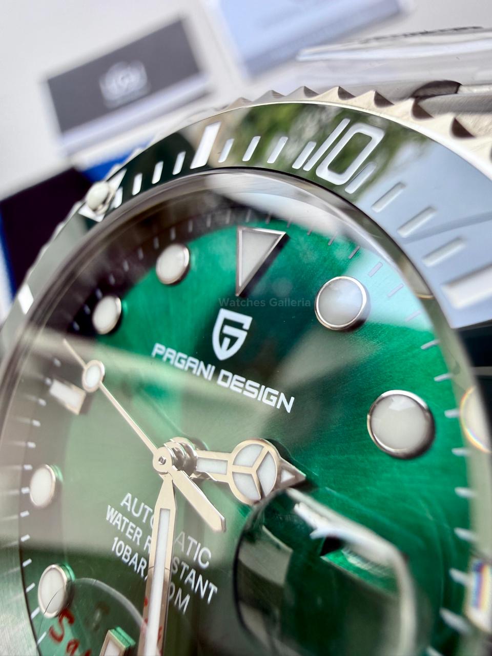 Pagani Design Watch PD1639 Submariner Automatic (Hulk) Pagani Design in Pakistan