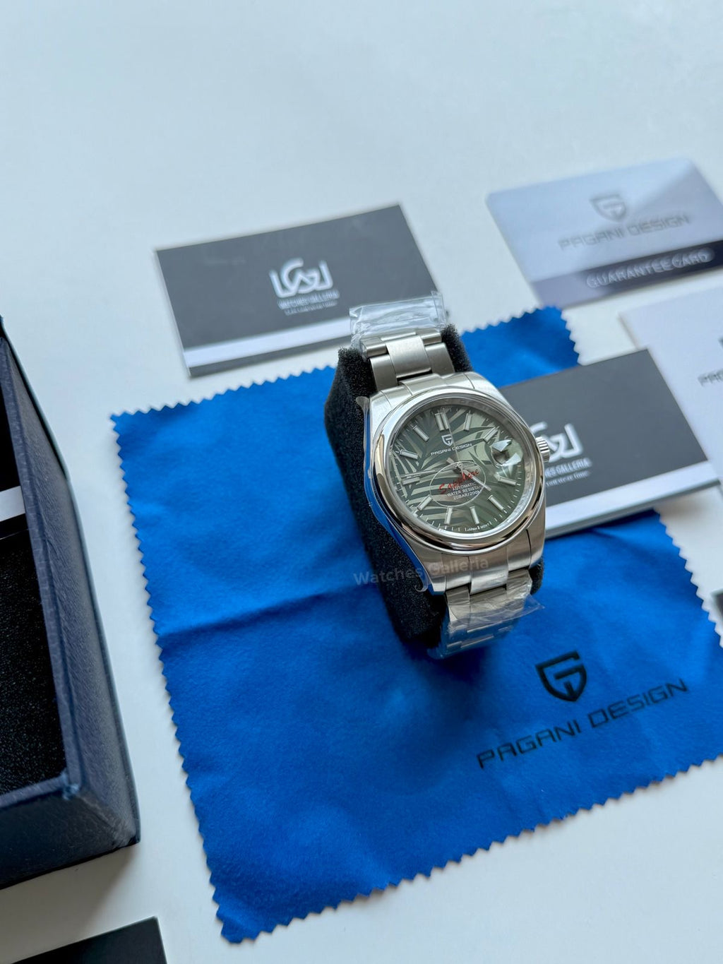 Pagani Design Oyster Perpetual Automatic PD1715 Palm Dial (Green) Pagani Design in Pakistan