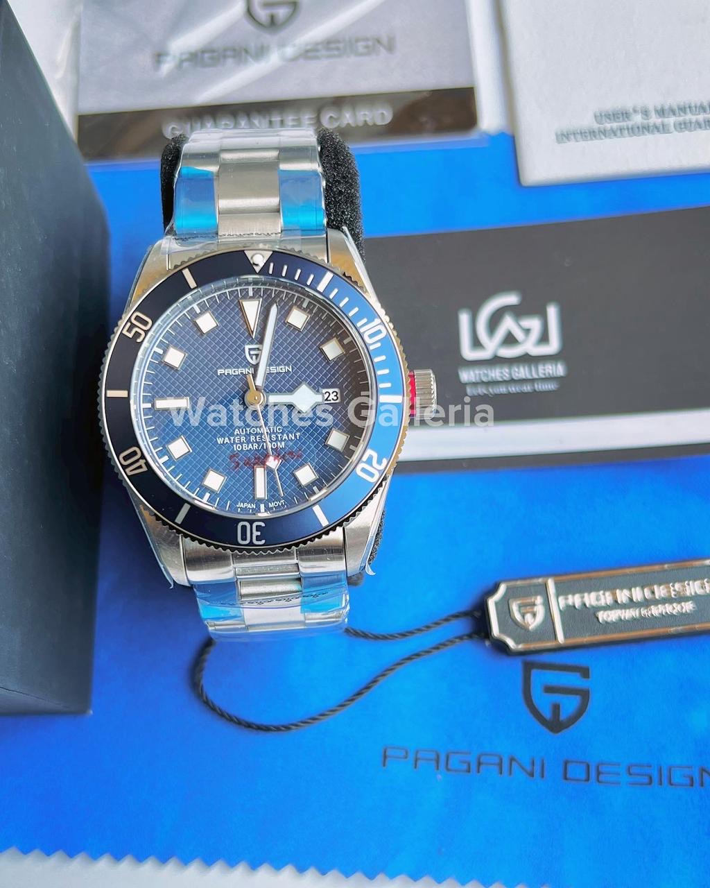 Pagani Design Black Bay Automatic (Blue) PD1671