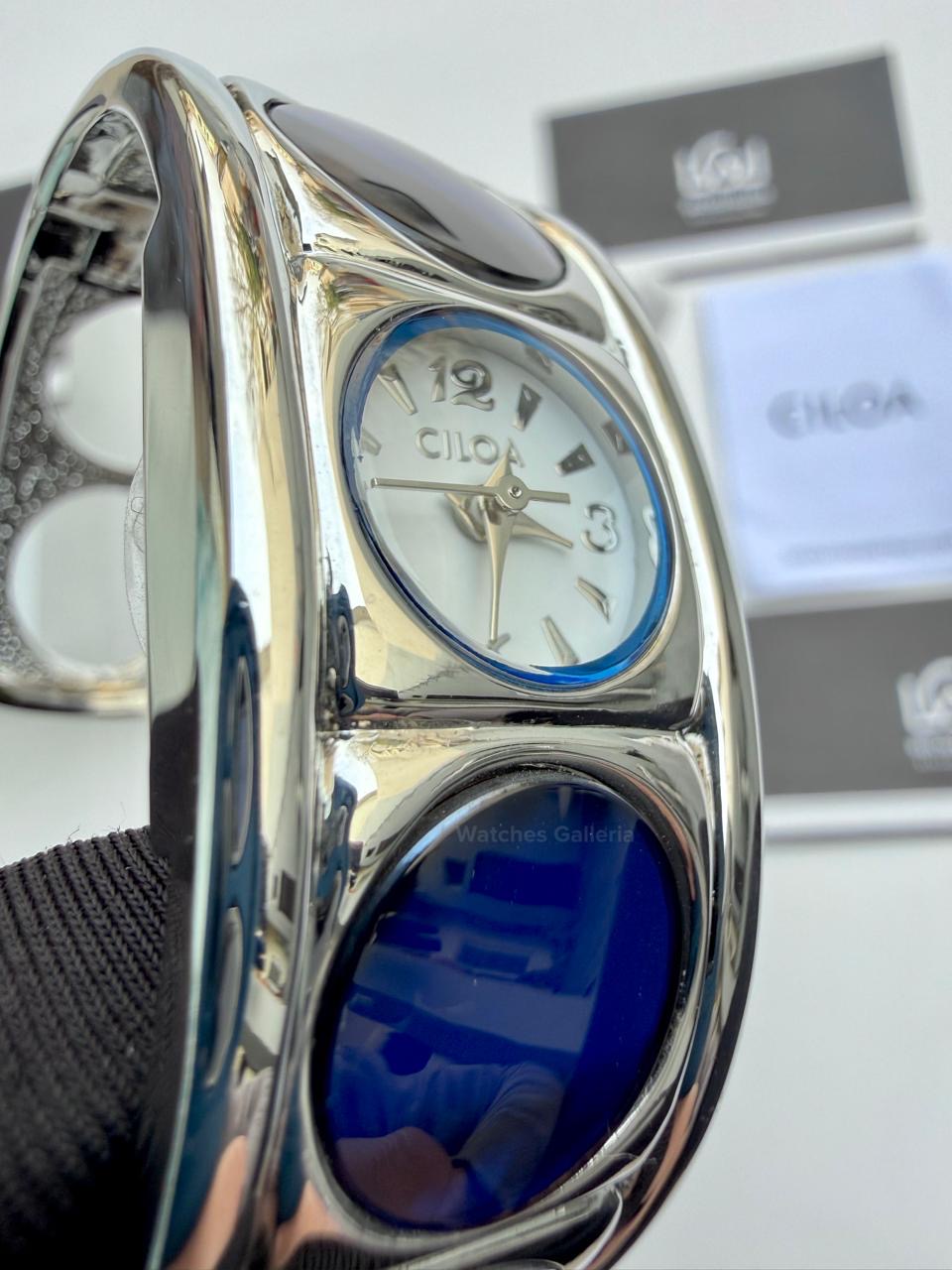 Ciloa 636 Bracelet Women Watch Quartz (Blue) Ciloa Women Watch