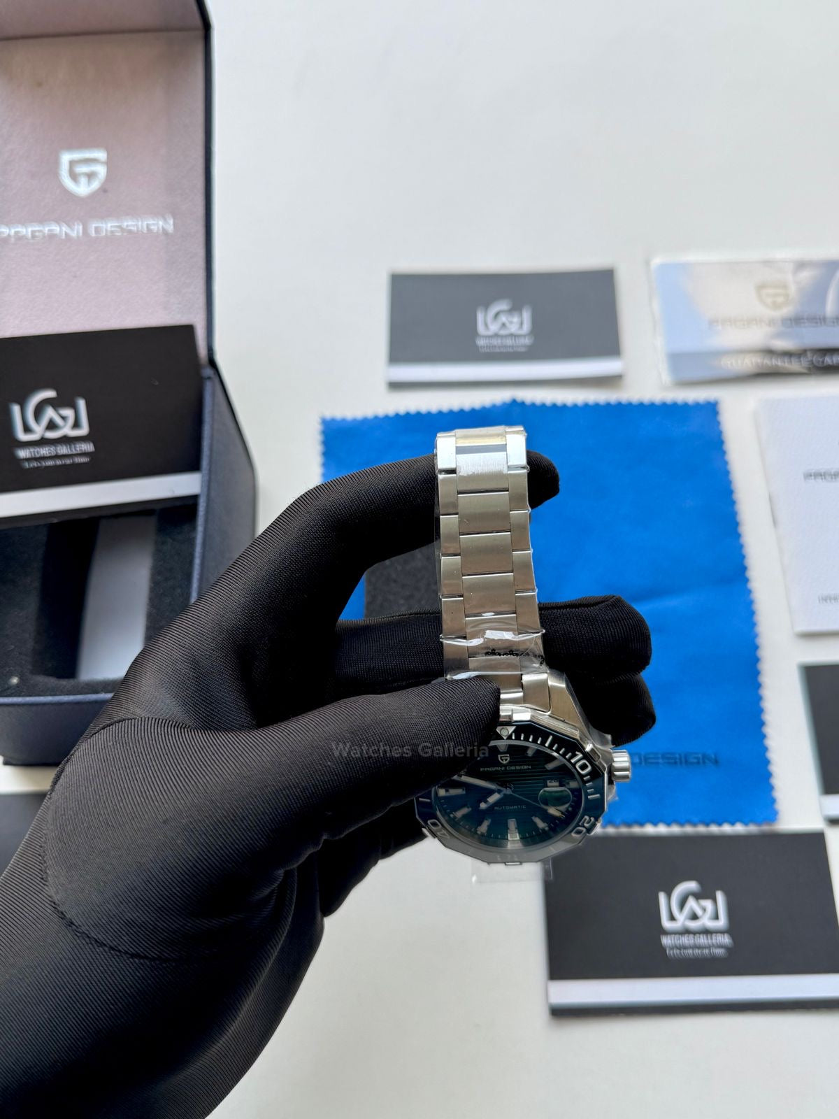 Pagani Design PD1617 Aquaracer Automatic (Green) Pagani Design in Pakistan