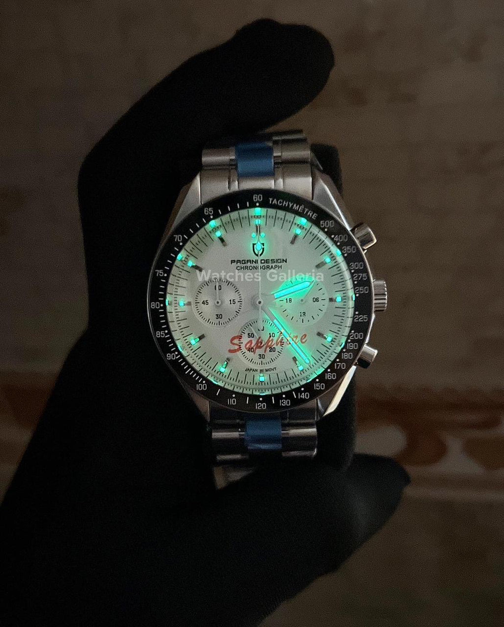 Pagani Design Speedmaster Moonwatch Quartz (White) PD1701 V3
