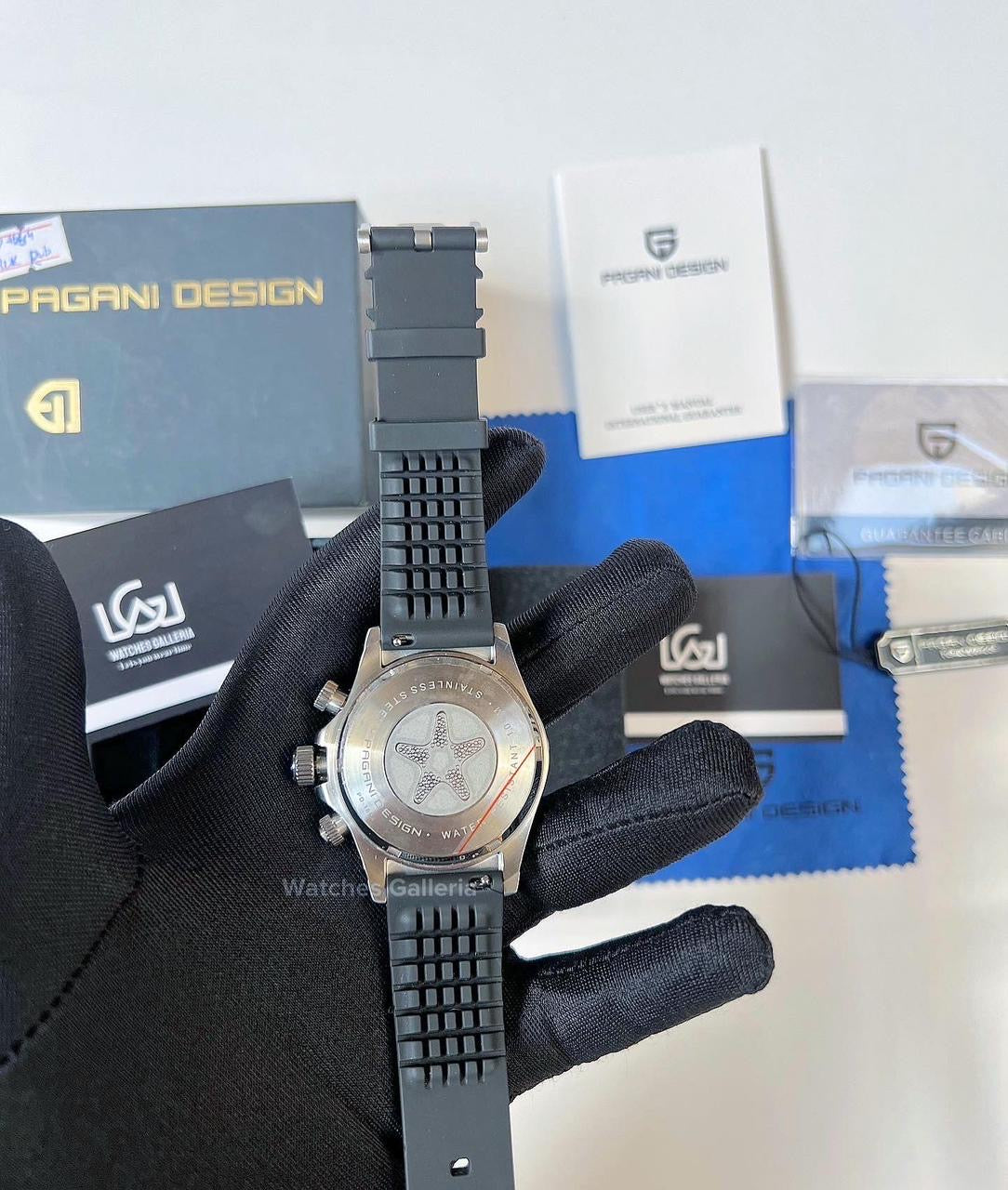 Pagani Design Daytona Quartz (Black) PD1664