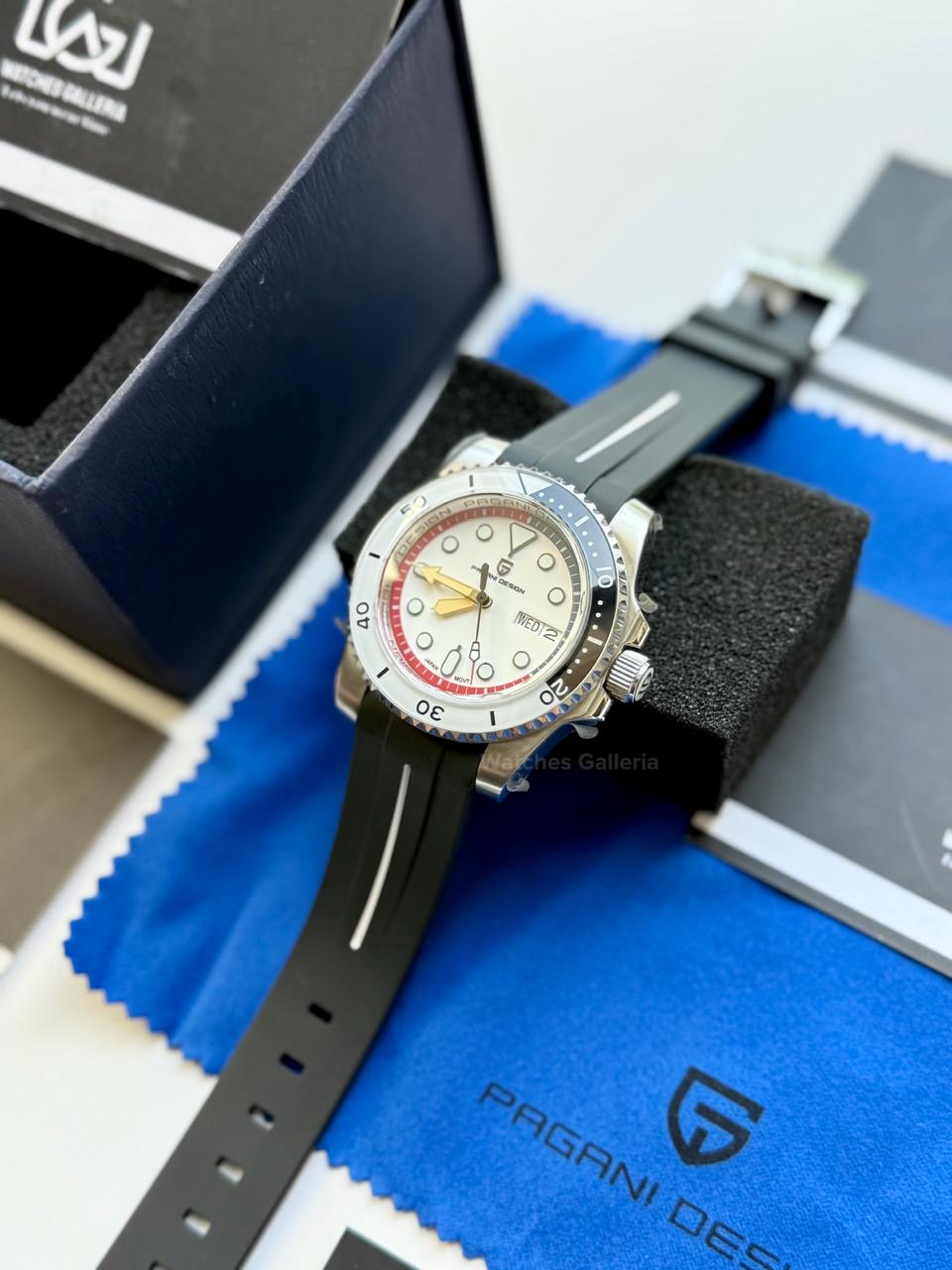 Pagani Design PD1726 Mini Gundam Limited Edition Automatic Watch – Sapphire Crystal, Seiko NH36A, Ceramic Bezel
