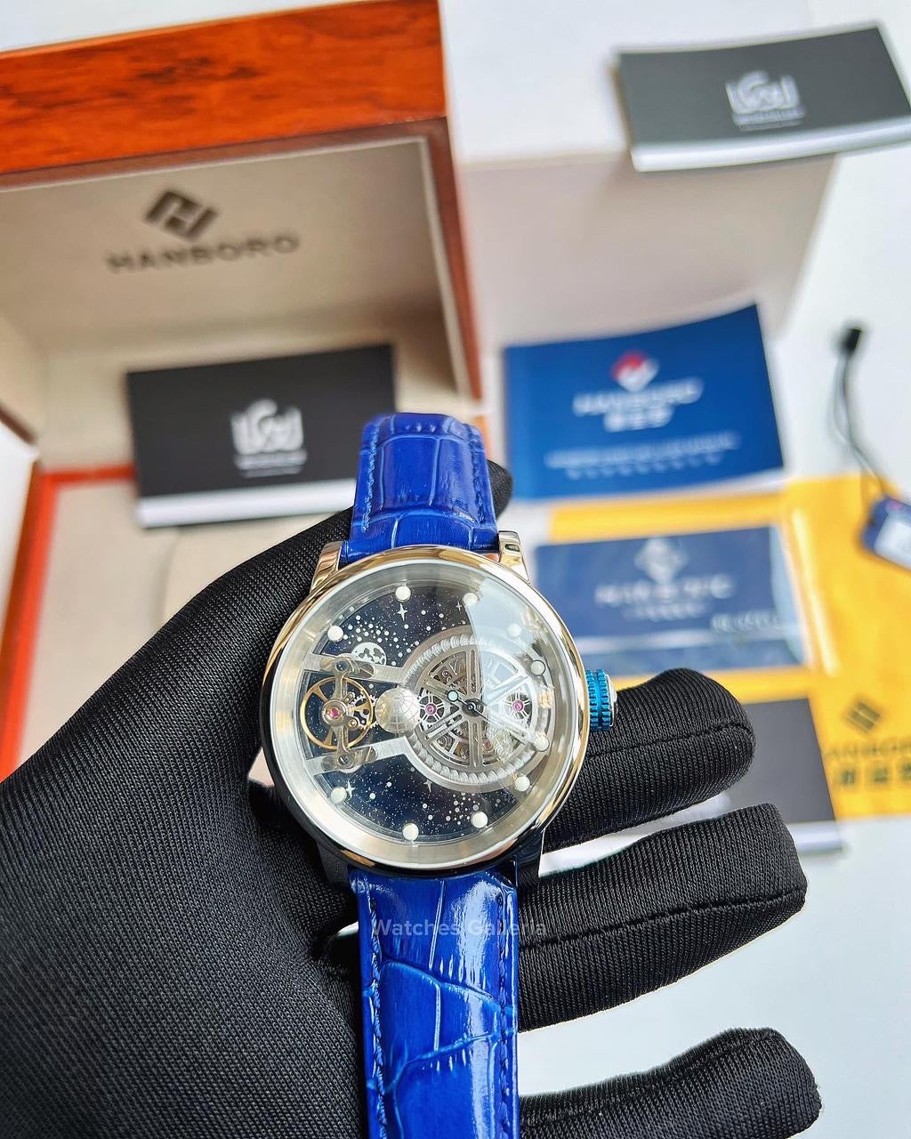 Hanboro Astronomia Automatic (Blue Silver) SPR968