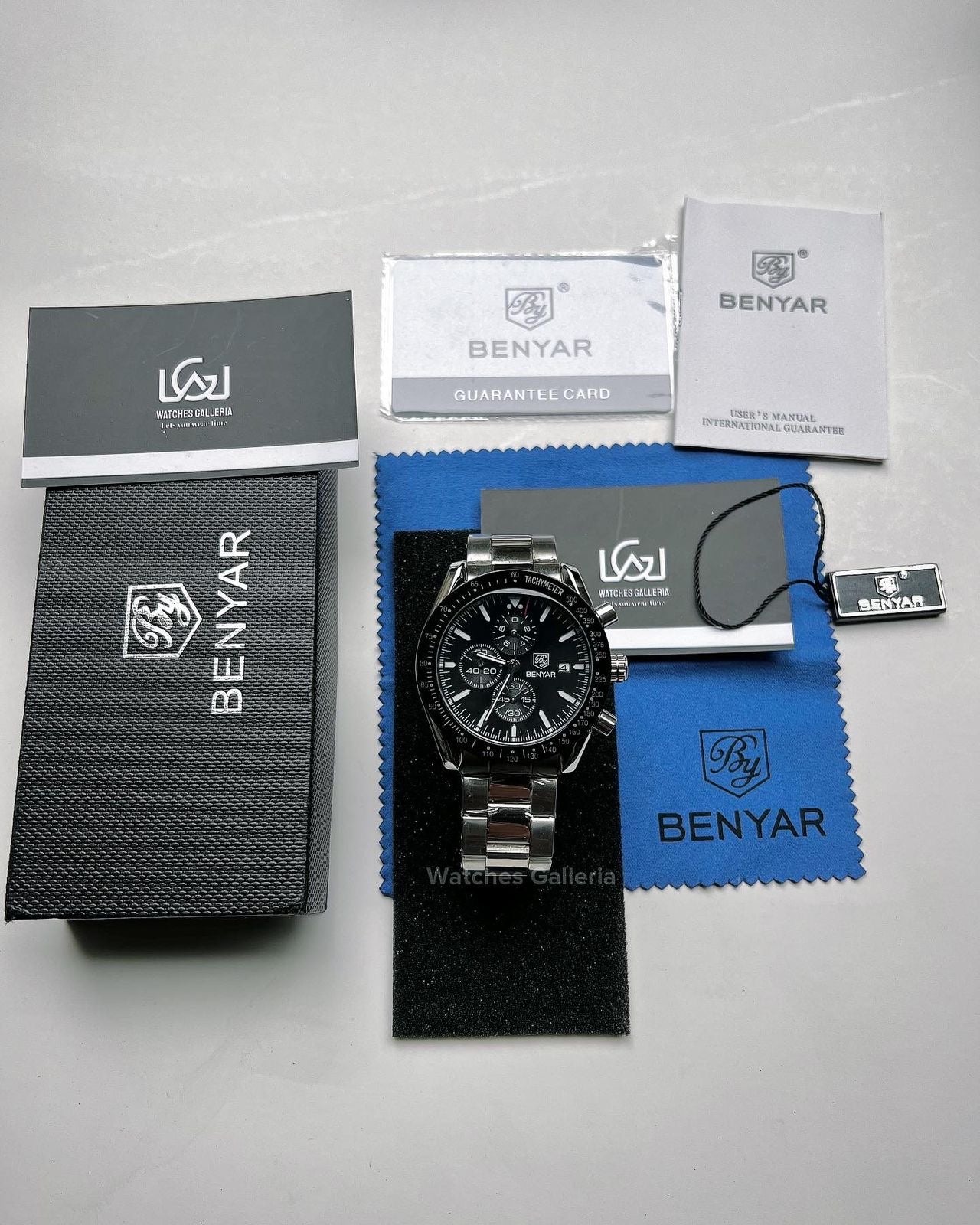 Benyar Speedmaster Quartz (Black) BY5140