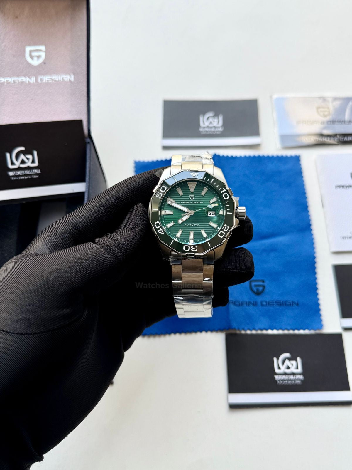 Pagani Design PD1617 Aquaracer Automatic (Green) Pagani Design in Pakistan