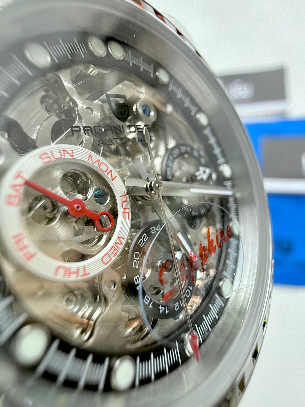 Pagani Design Rainbow Skeleton Automatic PD1653 (Silver) Pagani Design in Pakistan