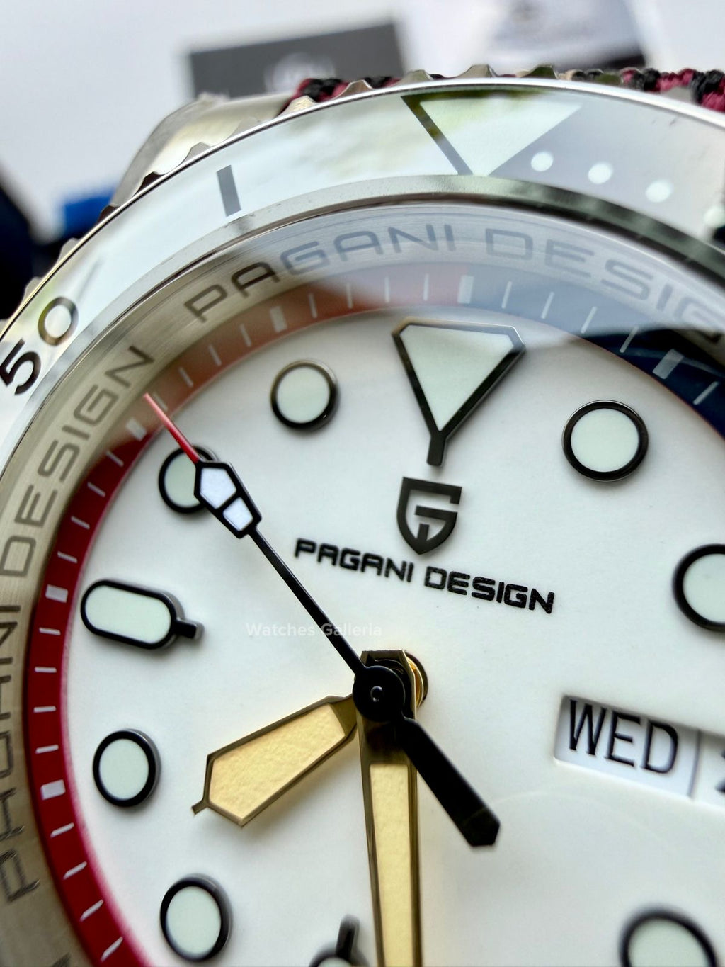 Pagani Design PD1726 Mini Gundam Limited Edition Automatic Watch – Sapphire Crystal, Seiko NH36A, Ceramic Bezel