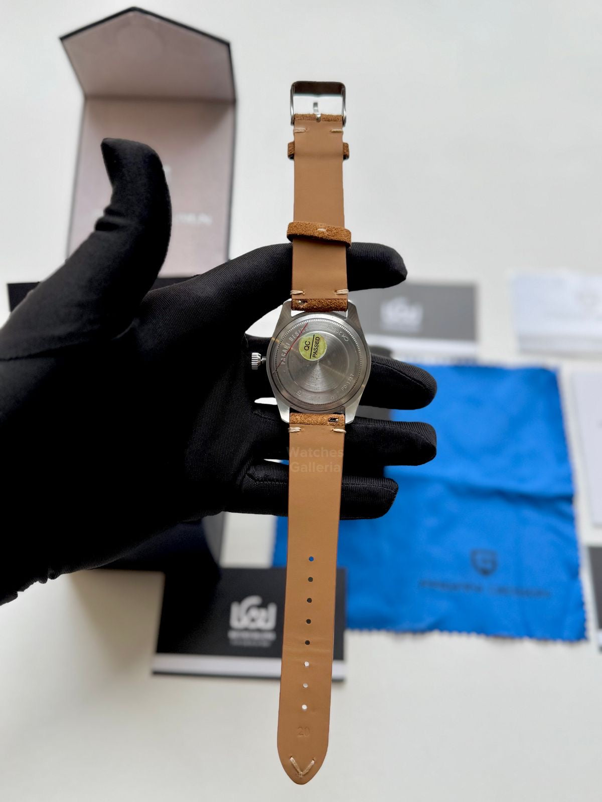 Pagani Design PD1717 Spirit Pilot Automatic (Green Suede Leather Exclusive) Pagani Design in Pakistan