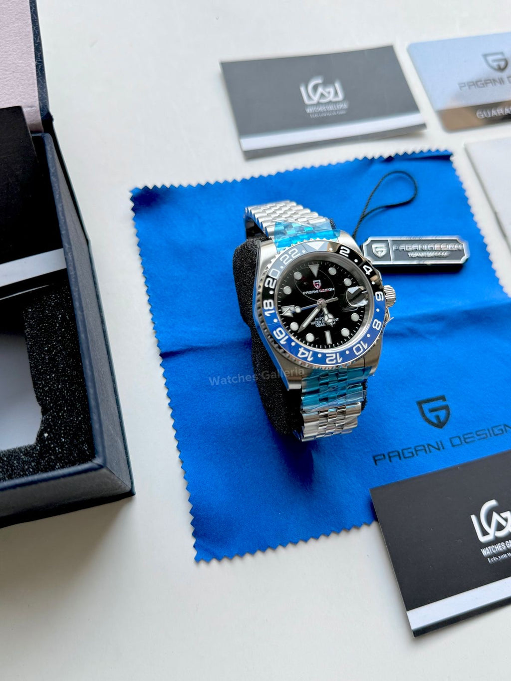 Pagani Design GMT Master II Automatic (Batgirl) Pearl DG5833 PD1662
