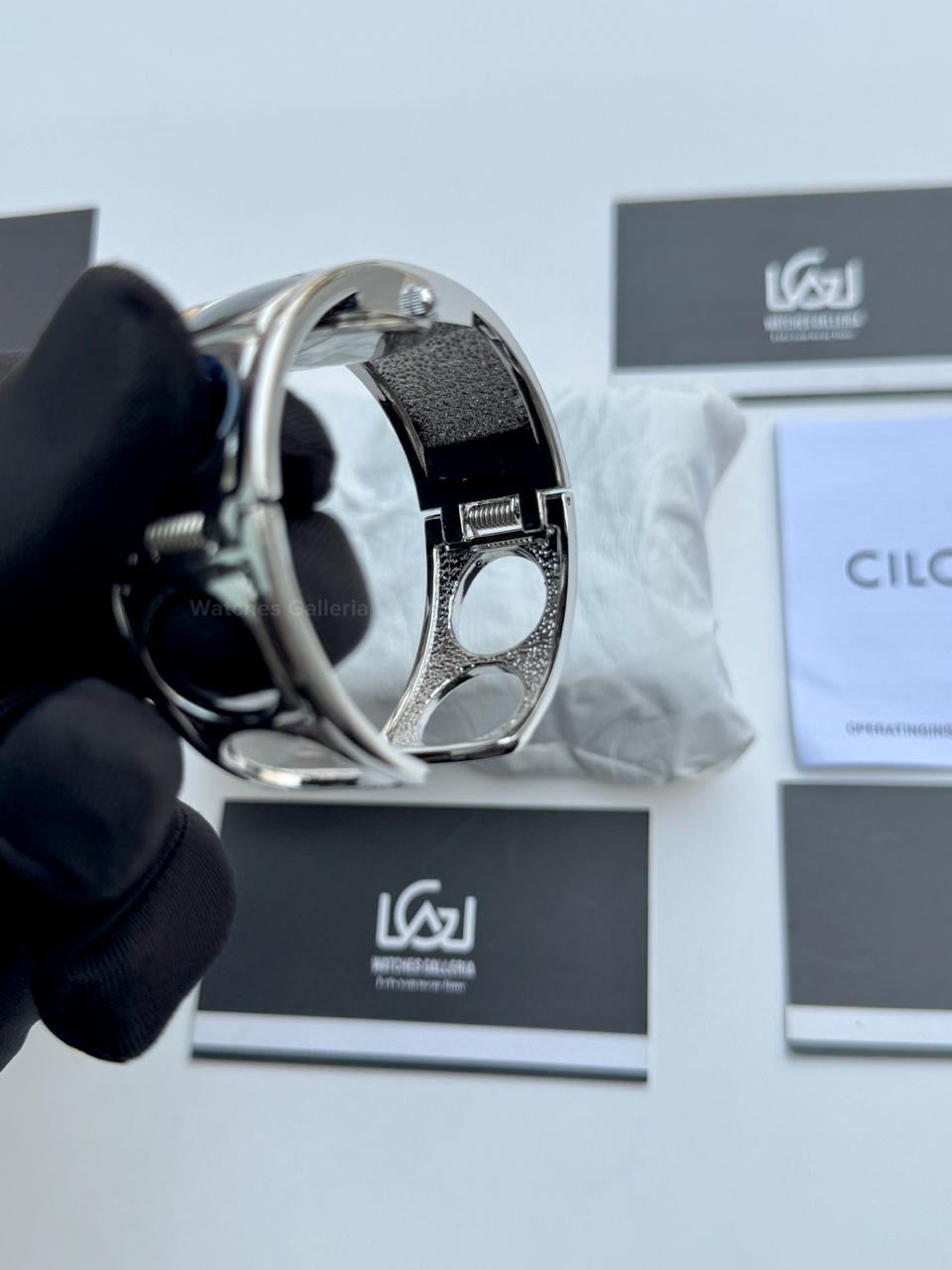 Ciloa 636 Bracelet Women Watch Quartz (Blue) Ciloa Women Watch