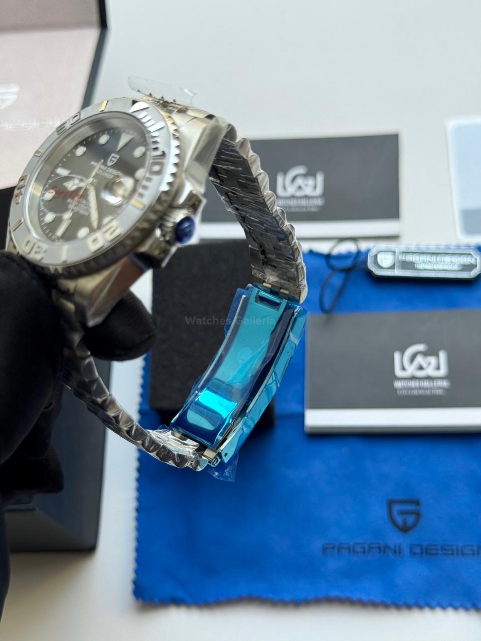 Pagani Design PD1651 YachtMaster Deep Sea 40mm Automatic – Seiko NH35A Japan Movement | Sapphire Crystal | 100M WR | Jubilee/Oyster Bracelet