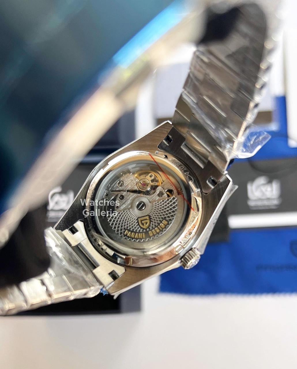 Pagani Design Date Day Automatic (White Meteorite) PD1752