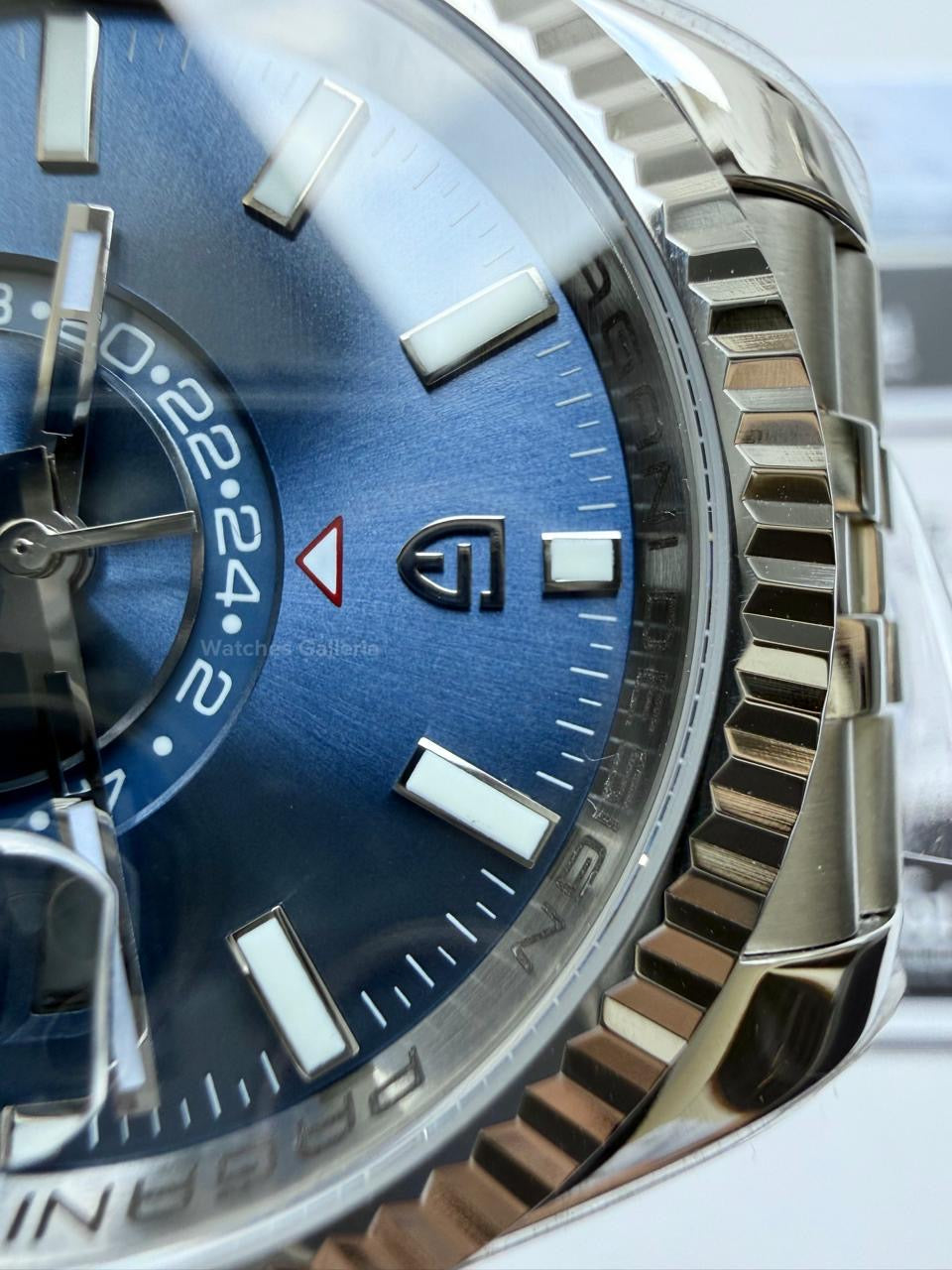 Pagani Design PD1888 Blue Sky Dweller Blue Dial Automatic GMT Watch – Limited Edition of 1000, Exclusive to Watches Galleria Pakistan