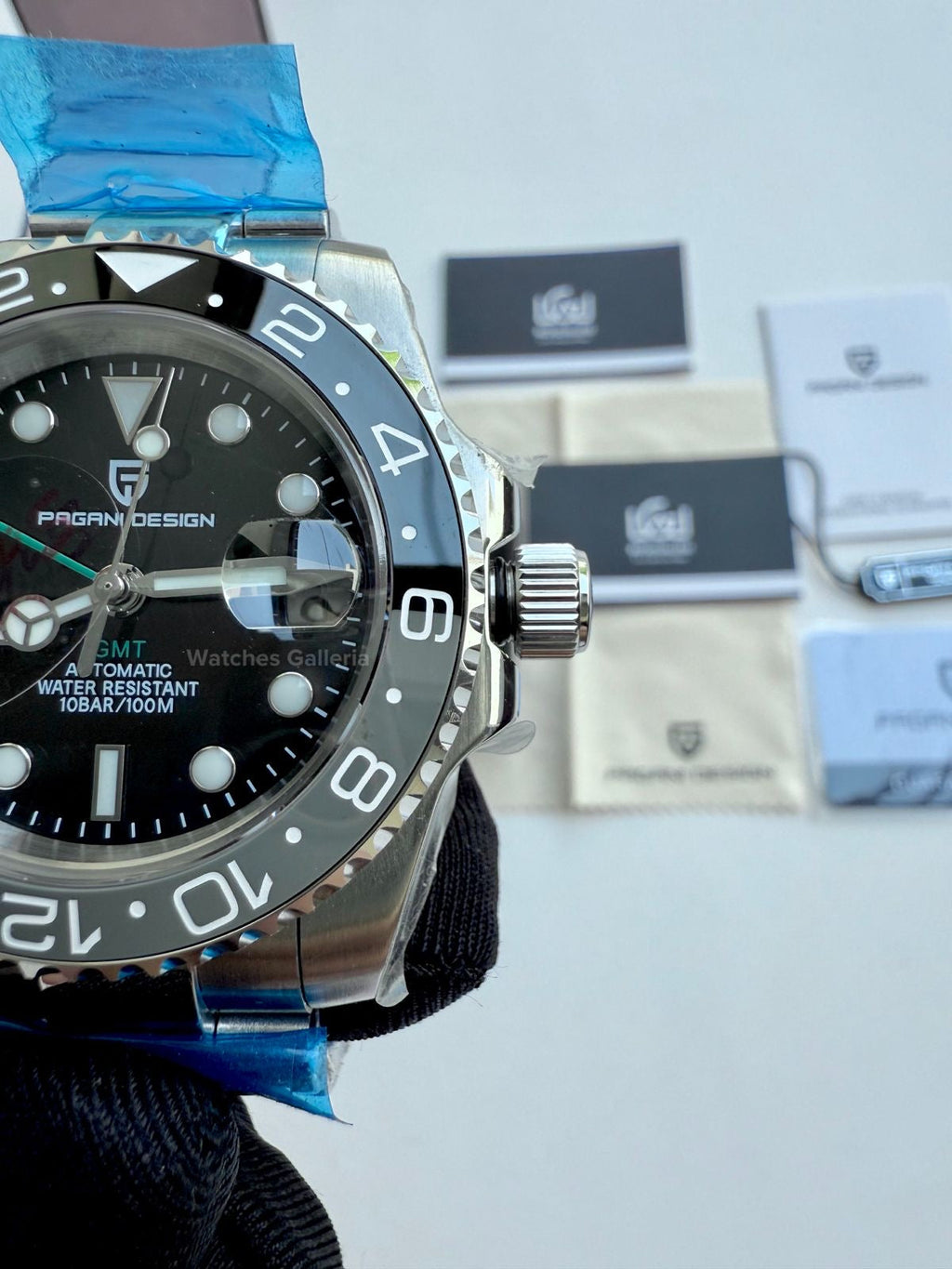 Pagani Design GMT Master II Oyster Bruce Wayne PD1662 Watches Galleria