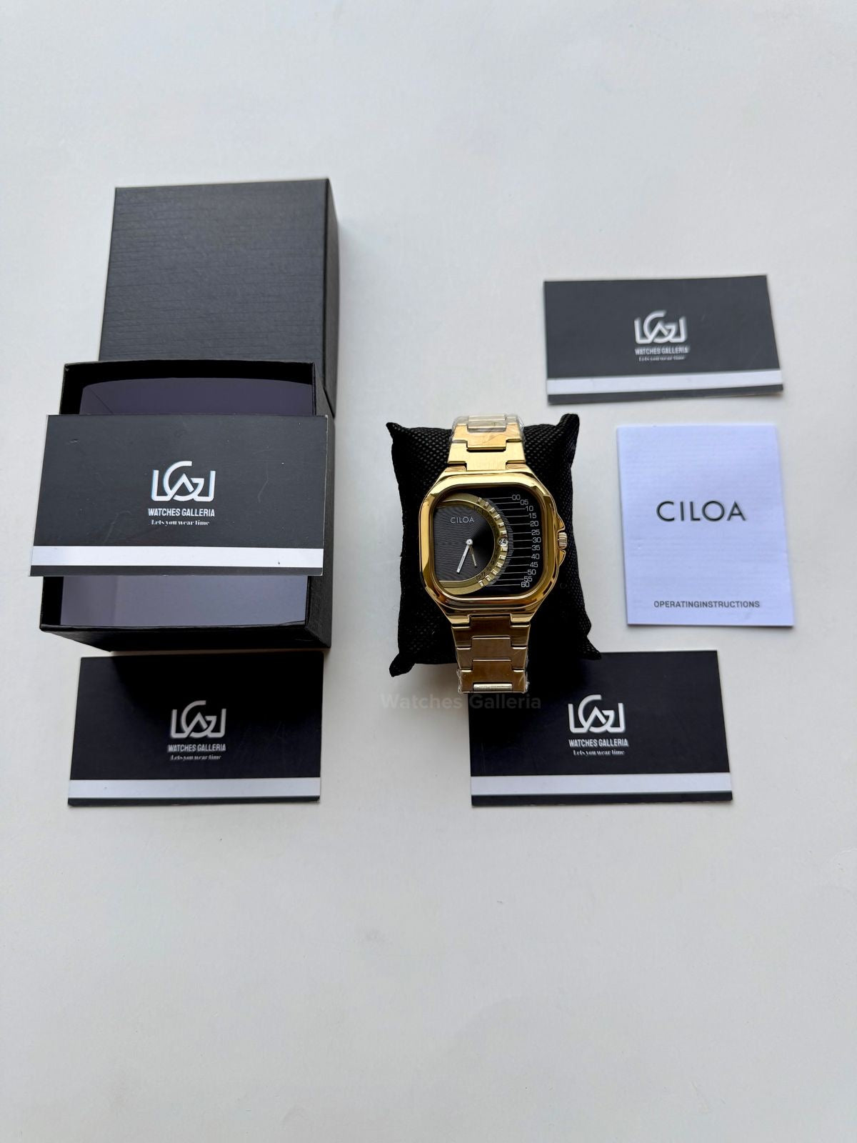 Ciloa Watch 513 Gold Square (Gold) Ciloa Watch in Pakistan