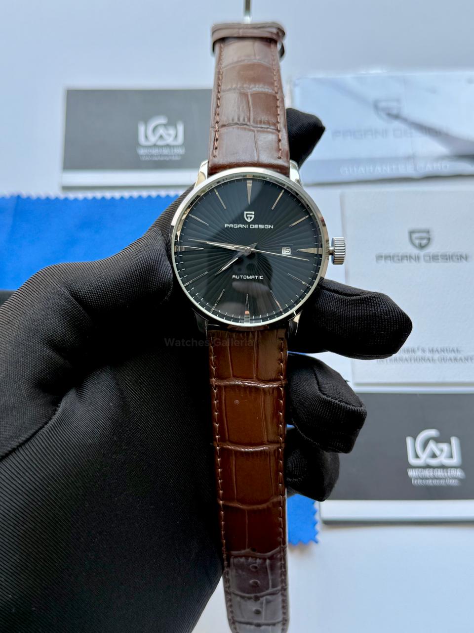 Pagani Design PD2770 Cocktail Automatic Watch Brown Black Dial – Luxury Men’s Mechanical Dress Watch in Pakistan | Watches Galleria