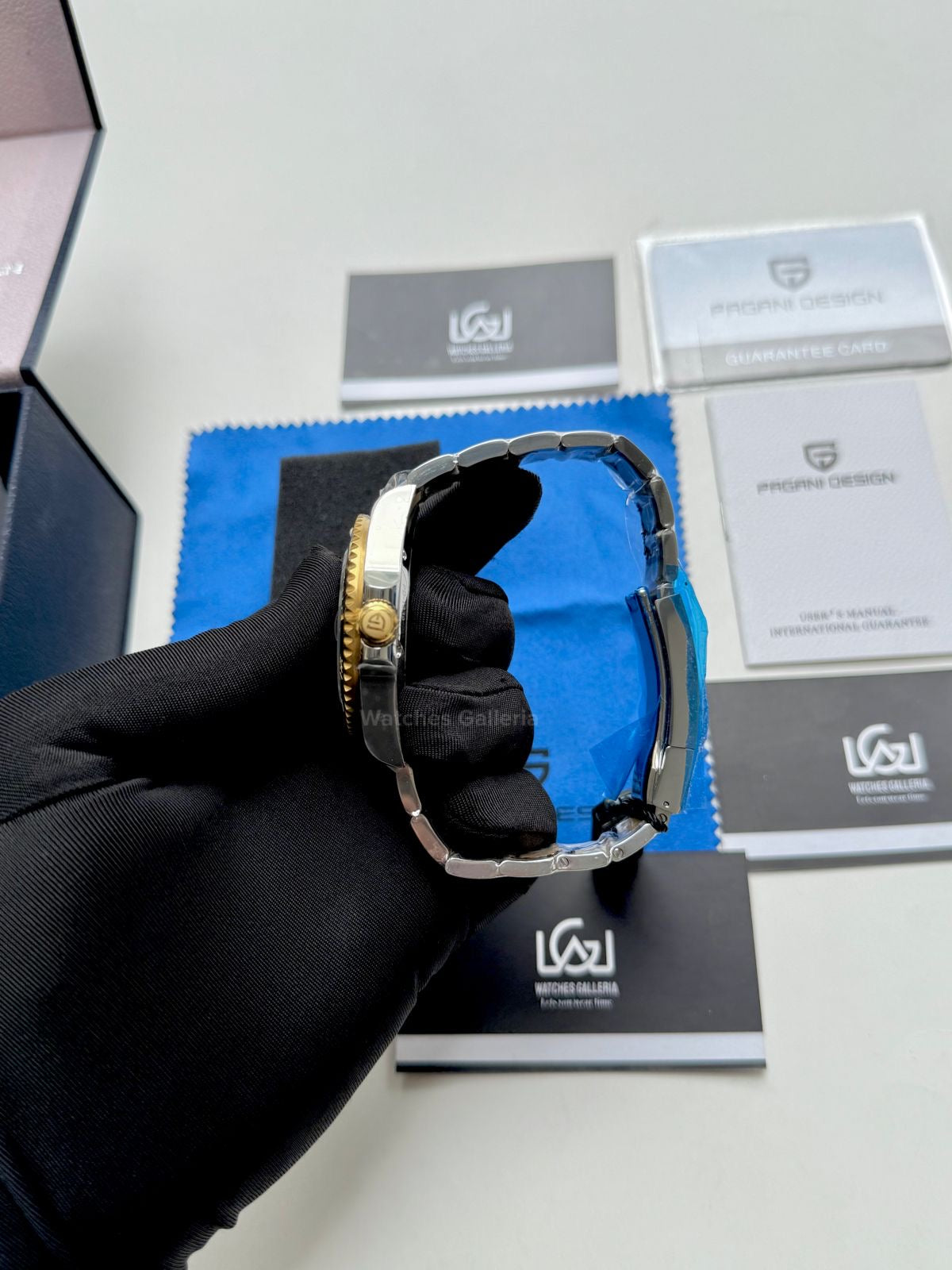 Pagani Design Submariner Automatic PD1639 (Gold Black) Pagani Design in Pakistan