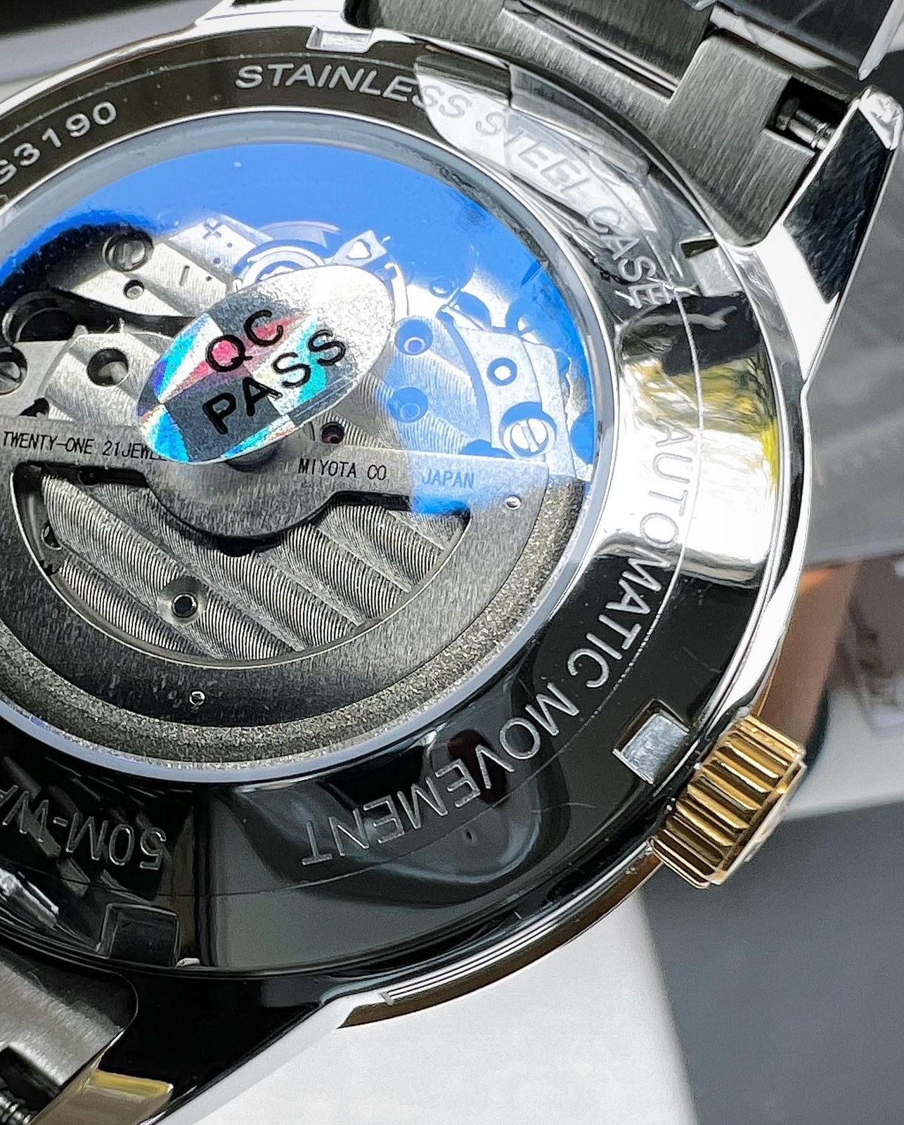 Oupinke Open Heart Automatic Two Tone G3190
