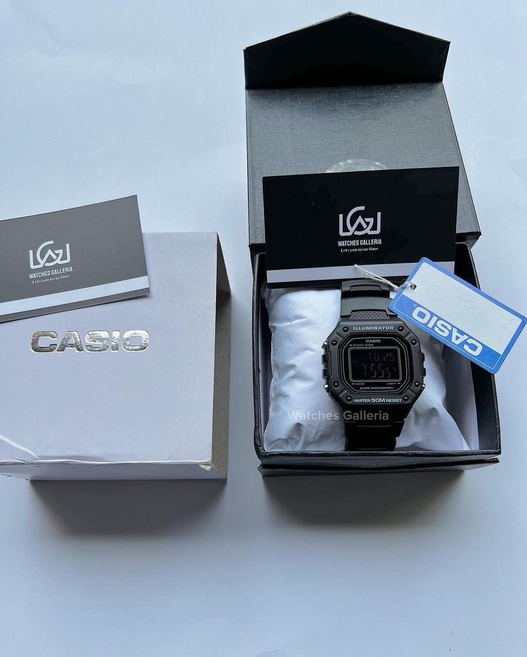 Casio Digital Watch (Black) W218H