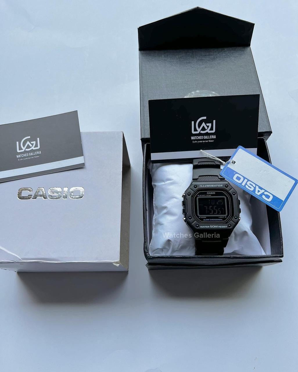 Casio Digital Watch (Black) W218H