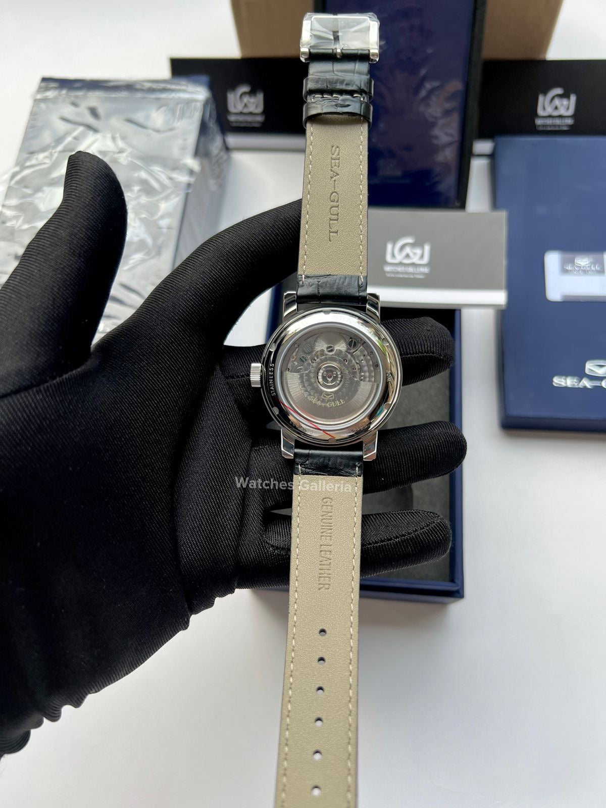 Seagull Flywheel Automatic Mechanical Watch D819622 Watches Galleria