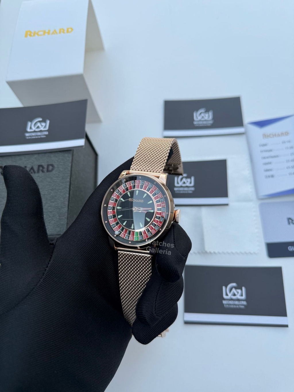 Richard Casino Automatic (Mesh Bracelet) RH002 Watches Galleria