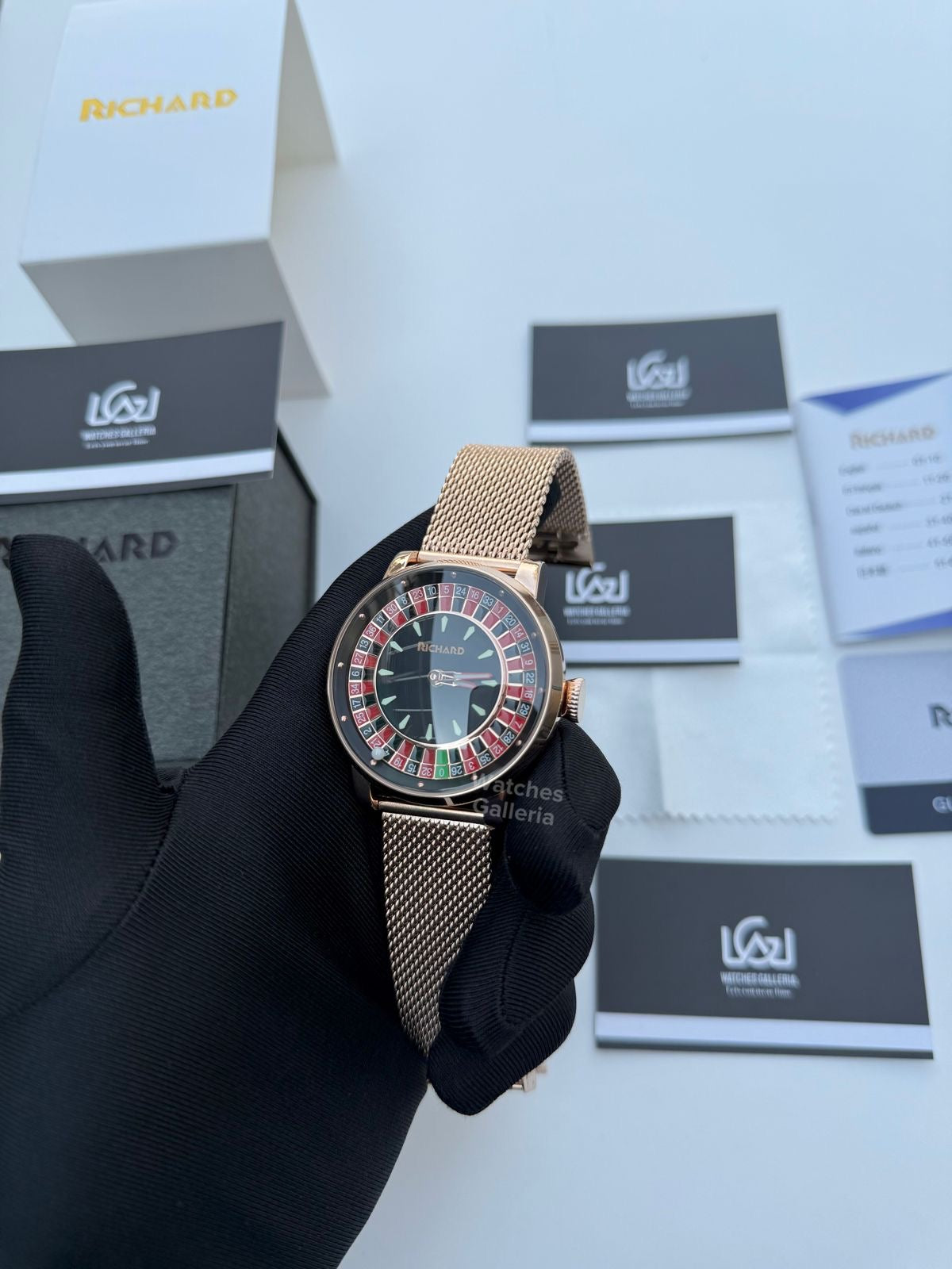 Richard Casino Automatic (Mesh Bracelet) RH002 Watches Galleria