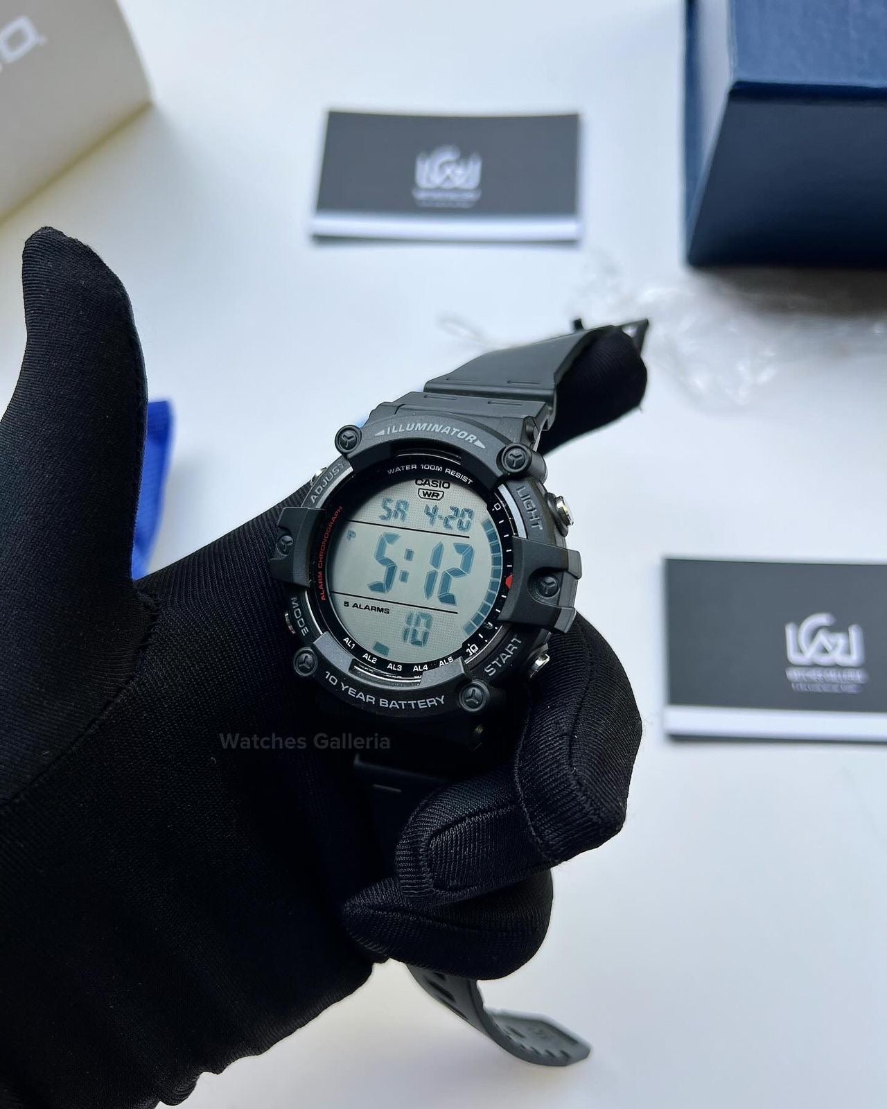 Casio Sports Digital Watch AE1500WH Watches Galleria