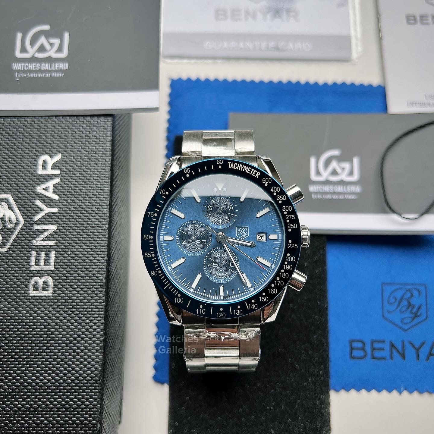 Benyar Speedmaster Quartz (Black) BY5140