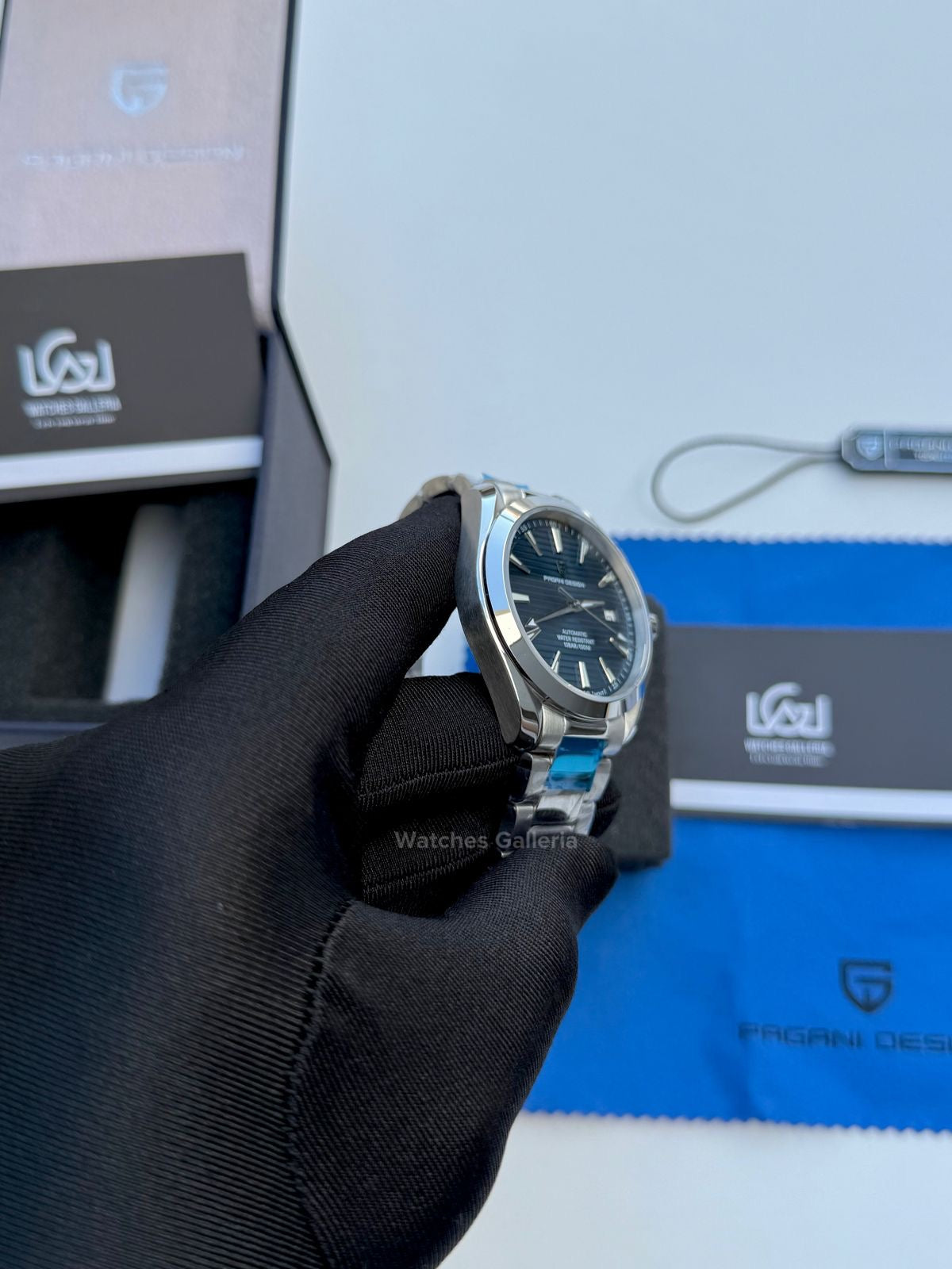 Pagani Design Aqua Terra Automatic (Blue) PD1688 Watches Galleria