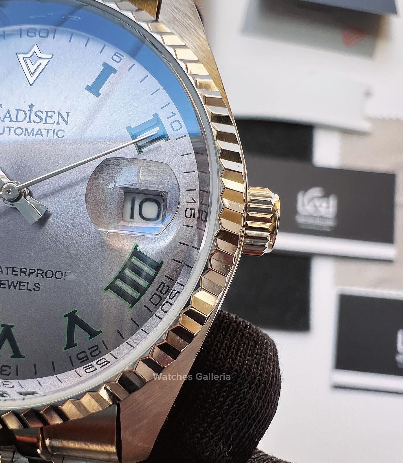 Cadisen Datejust Wimbeldon Automatic (Silver) C8211