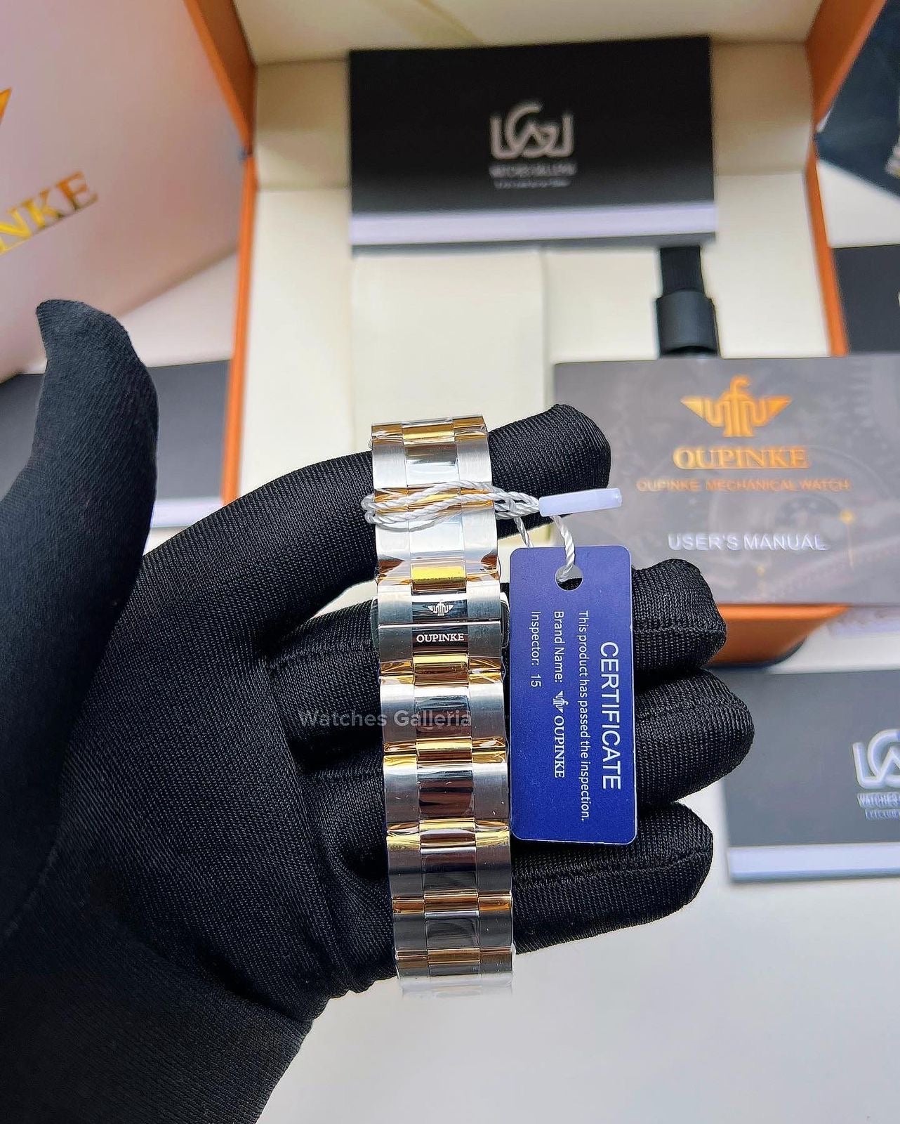 Oupinke Open Heart Automatic Two Tone G3190