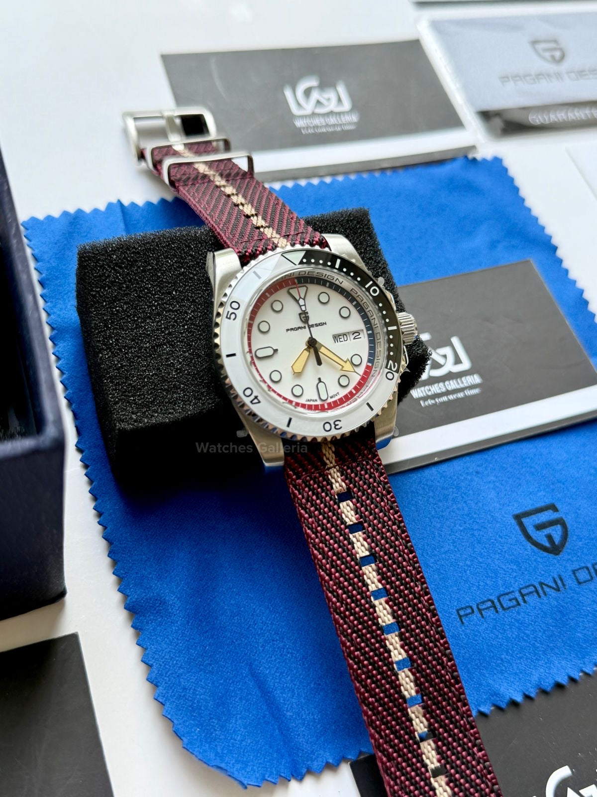 Pagani Design PD1726 Mini Gundam Limited Edition Automatic Watch – Sapphire Crystal, Seiko NH36A, Ceramic Bezel